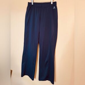 Adidas Gray Sweatpants Relaxed Fit Elastic Waistband